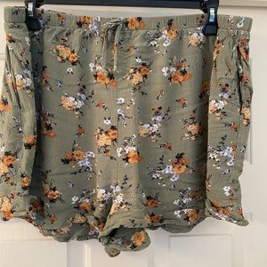 COPY - Xhilaration flowered shorts
